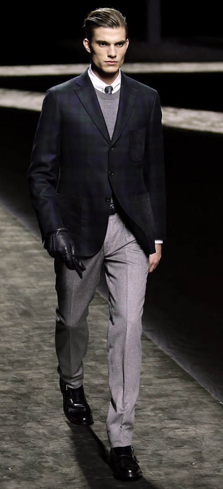 Brioni Fall-Winter 2015/2016 collection at Milan men's fashion week