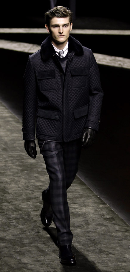 Brioni Fall-Winter 2015/2016 collection at Milan men's fashion week