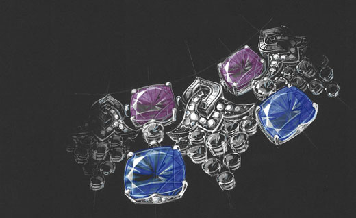 BVLGARI launched ITALIAN GARDENS High Jewellery Collection at Paris Haute Couture