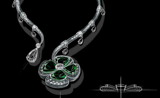 BVLGARI launched ITALIAN GARDENS High Jewellery Collection at Paris Haute Couture