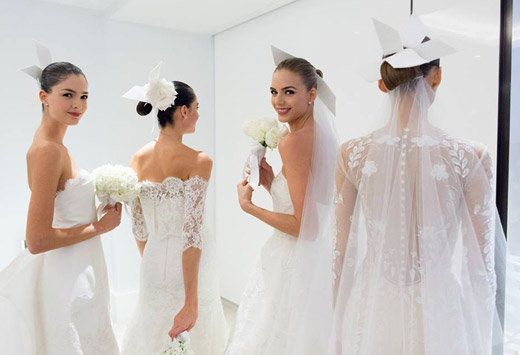 Carolina Herrera Fall 2015 Bridal collection