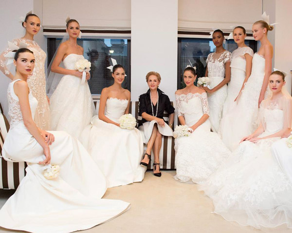 Carolina Herrera Fall 2015 Bridal collection