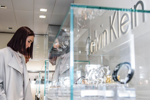 Calvin Klein watches and jewelry at Baseworld 2015