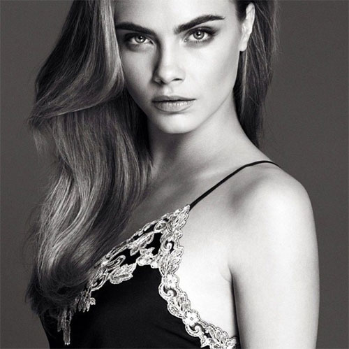 Cara Delevingne is the new face of DKNY lingerie collection