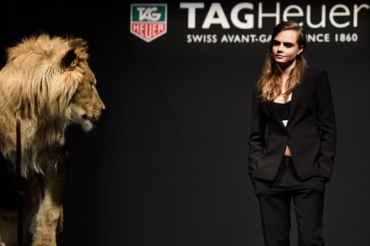 Cara Delevingne & TAG Heuer: the It Girl and the It brand