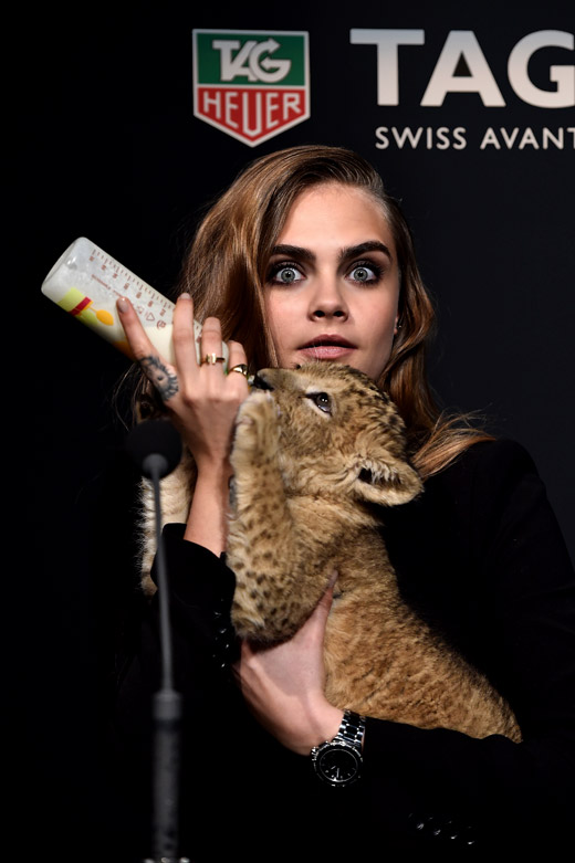 Cara Delevingne & TAG Heuer: the It Girl and the It brand