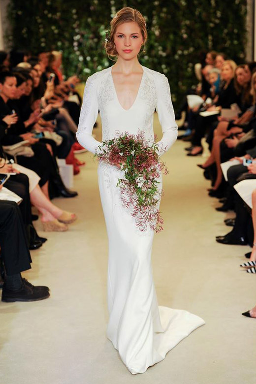 Carolina Herrera Spring 2016 Bridal collection