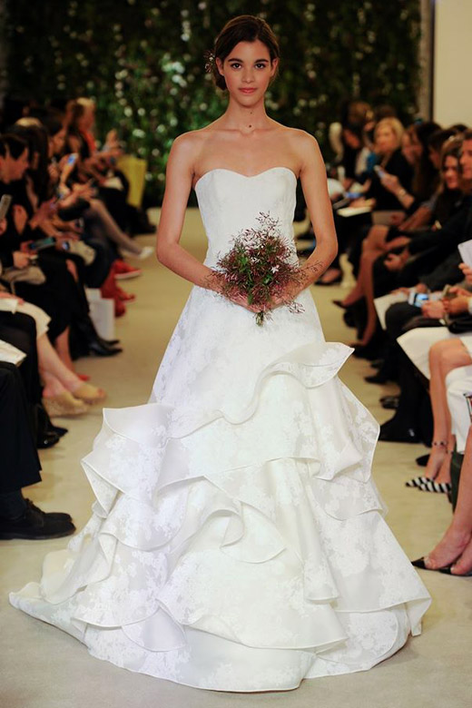 Carolina Herrera Spring 2016 Bridal collection