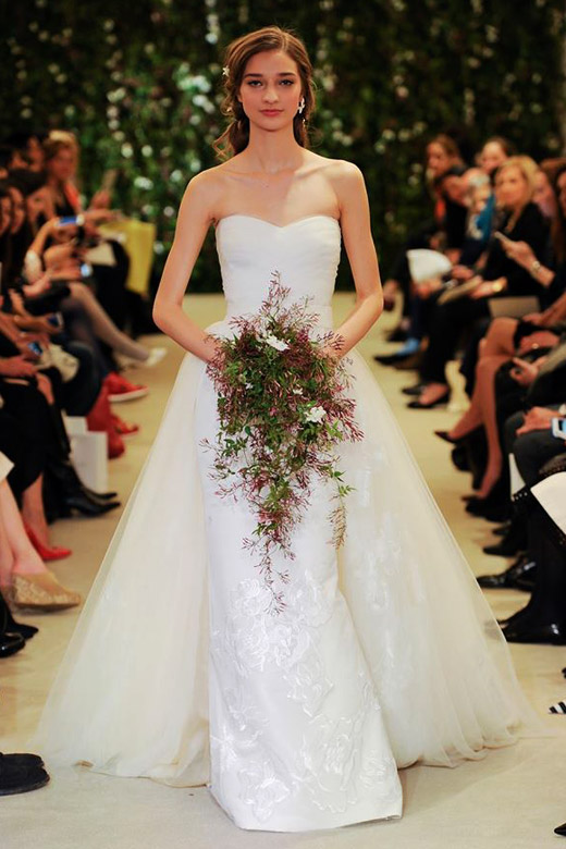 Carolina Herrera Spring 2016 Bridal collection