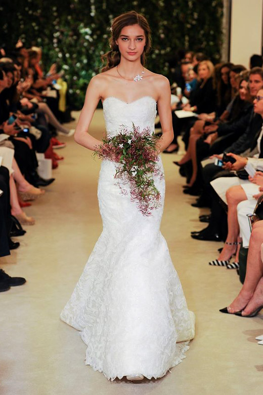 Carolina Herrera Spring 2016 Bridal collection