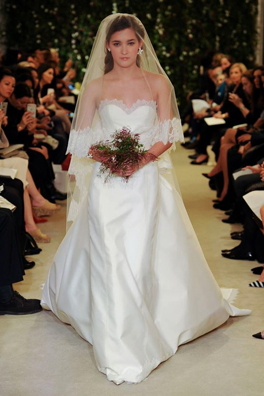 Carolina Herrera Spring 2016 Bridal collection