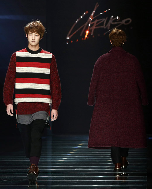 Caruso Fall-Winter 2015/2016 menswear collection at Seoul Fashion Week