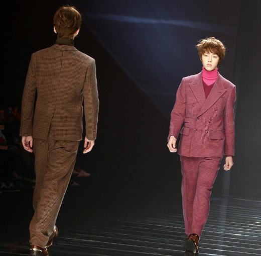 Caruso Fall-Winter 2015/2016 menswear collection at Seoul Fashion Week