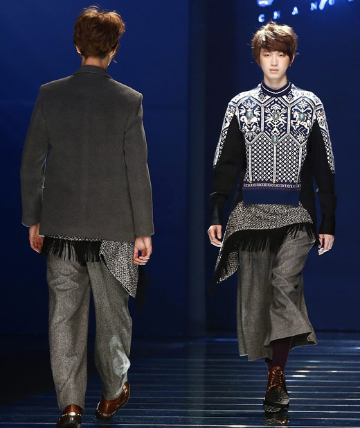 Caruso Fall-Winter 2015/2016 menswear collection at Seoul Fashion Week