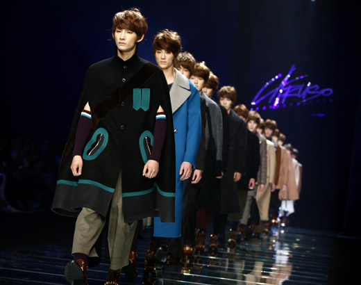 Caruso Fall-Winter 2015/2016 menswear collection at Seoul Fashion Week