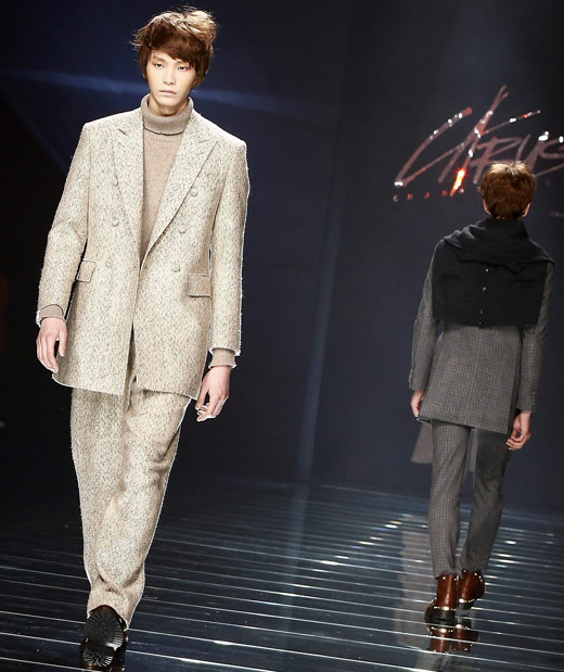 Caruso Fall-Winter 2015/2016 menswear collection at Seoul Fashion Week