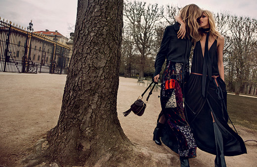 Friendship with style for Fall-Winter 2015/2016 in Chloé campaign