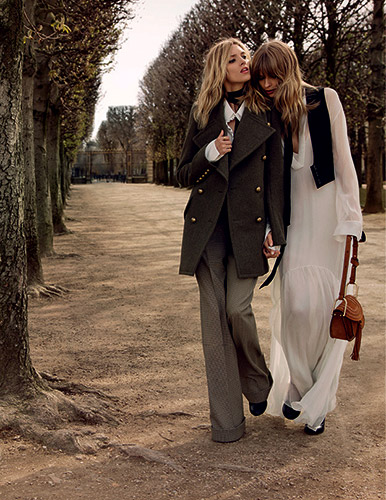 Friendship with style for Fall-Winter 2015/2016 in Chloé campaign