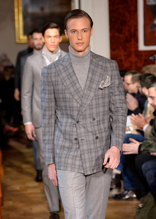 Cifonelli Fall-Winter 2015/2016 collection at Paris men's fashion week
