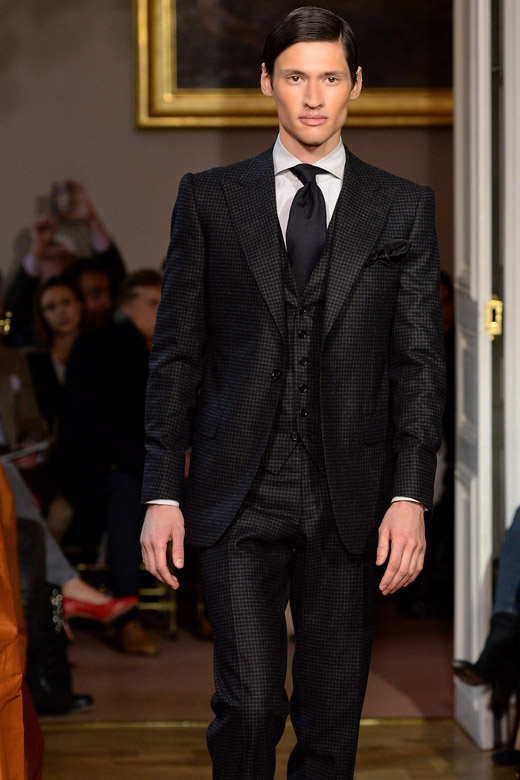 Cifonelli Fall-Winter 2015/2016 collection at Paris men's fashion week