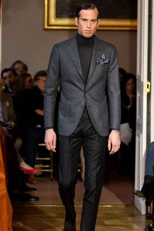 Cifonelli Fall-Winter 2015/2016 collection at Paris men's fashion week