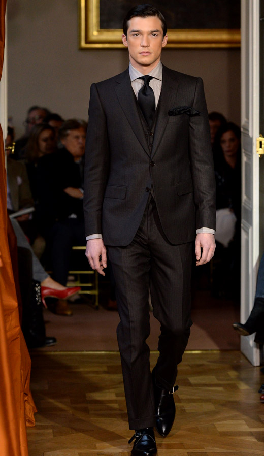 Cifonelli Fall-Winter 2015/2016 collection at Paris men's fashion week