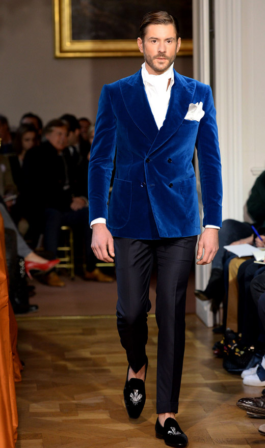 Cifonelli Fall-Winter 2015/2016 collection at Paris men's fashion week