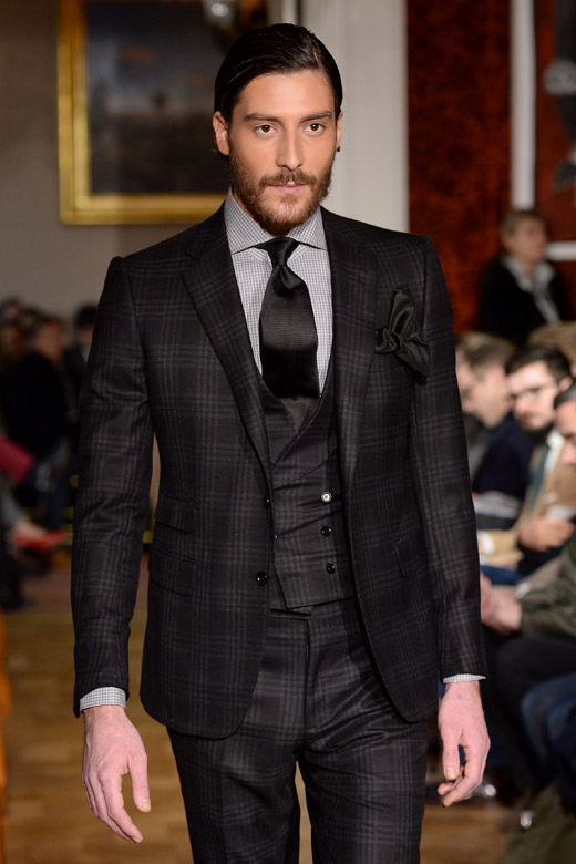 Cifonelli Fall-Winter 2015/2016 collection at Paris men's fashion week