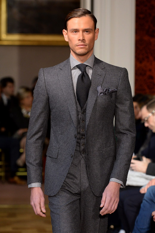 Cifonelli Fall-Winter 2015/2016 collection at Paris men's fashion week