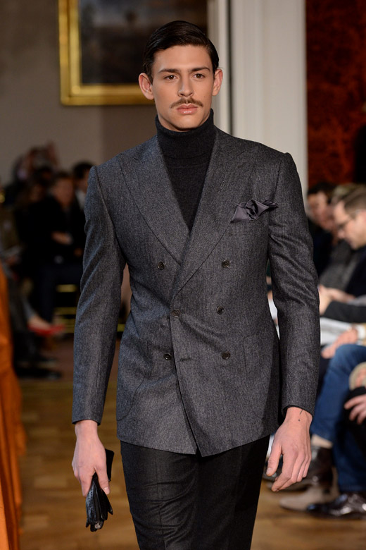 Cifonelli Fall-Winter 2015/2016 collection at Paris men's fashion week