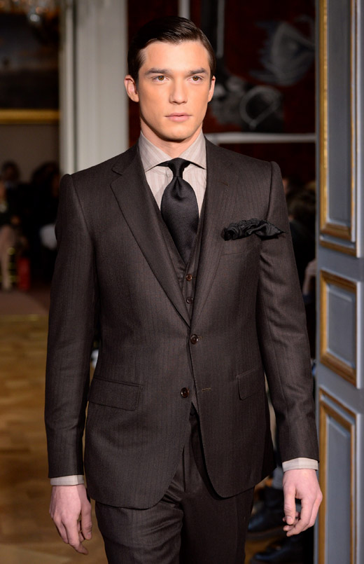 Cifonelli Fall-Winter 2015/2016 collection at Paris men's fashion week