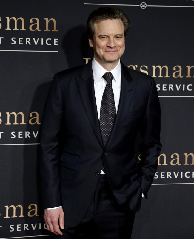 Colin Firth is the winner in Most Stylish Men 2015 - Category Cinema