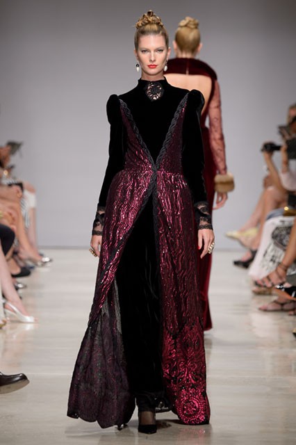 'An Homage to the Tudors' - Curiel Couture Fall-Winter 2015/2016 collection