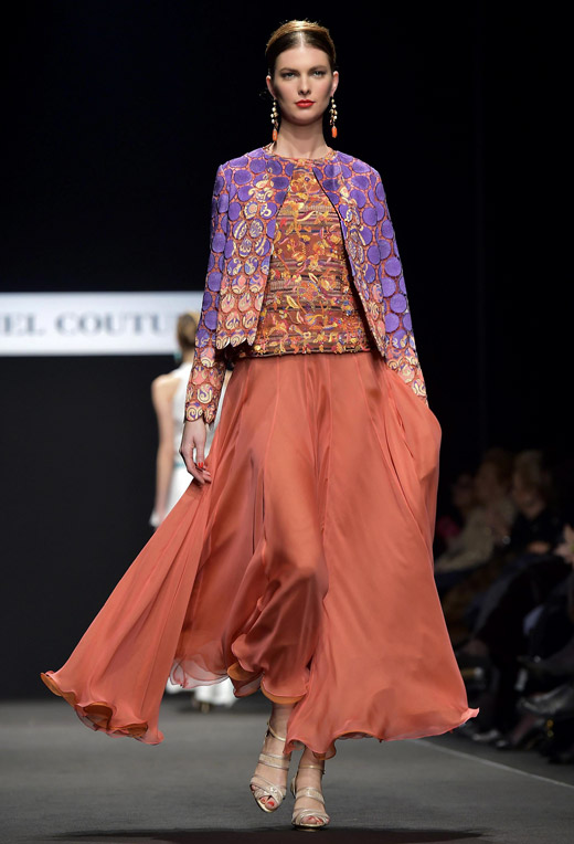 Curiel Couture Spring-Summer 2015 collection at AltaRomaAltaModa fashion week