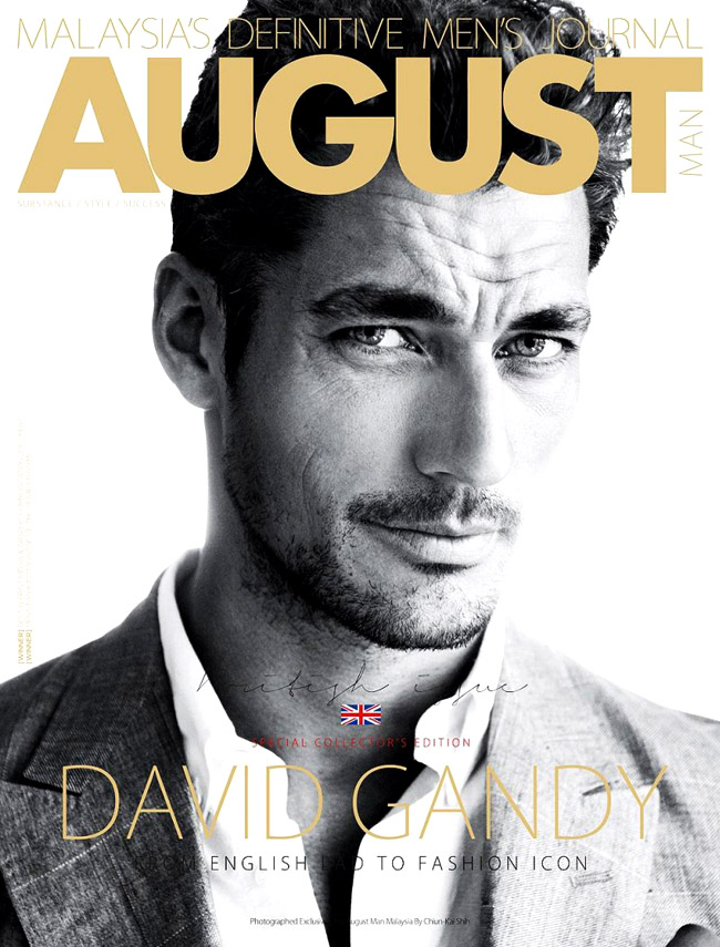 David Gandy is the winner in Most Stylish Men 2015 - Category Science and Culture