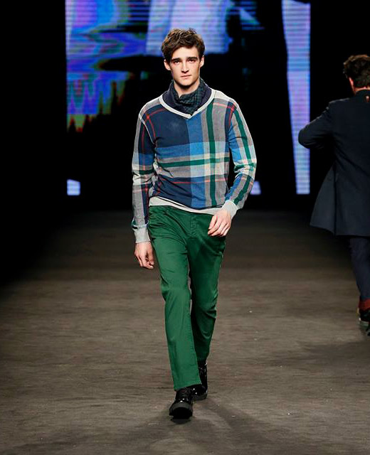 Desigual Fall-Winter 2015/2016 menswear collection at 080 Barcelona Fashion week