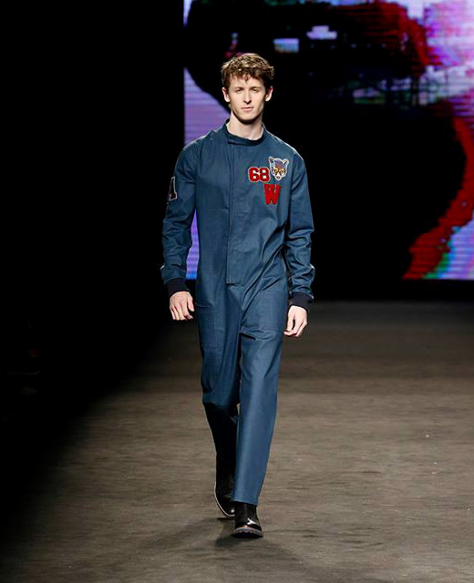 Desigual Fall-Winter 2015/2016 menswear collection at 080 Barcelona Fashion week