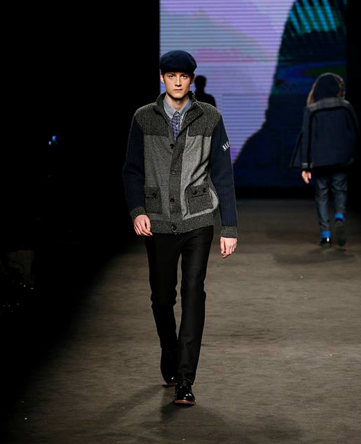 Desigual Fall-Winter 2015/2016 menswear collection at 080 Barcelona Fashion week