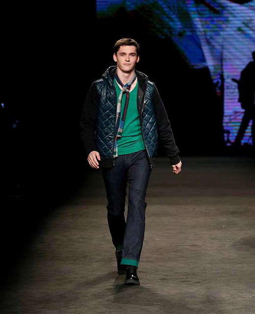 Desigual Fall-Winter 2015/2016 menswear collection at 080 Barcelona Fashion week