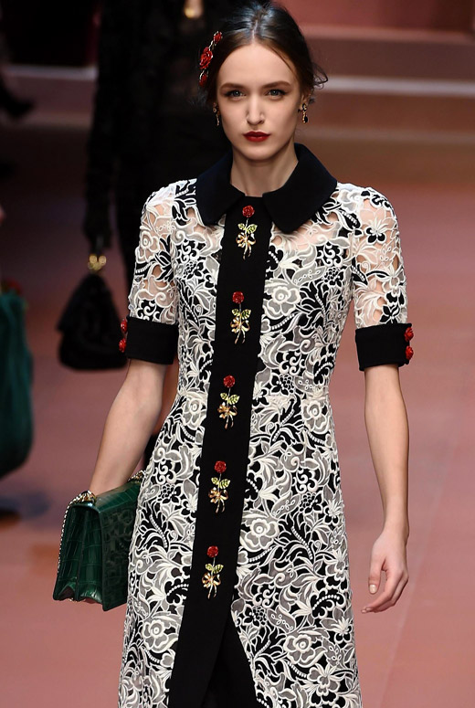 Women's fashion: Dolce&Gabbana Fall-Winter 2015/2016 collection