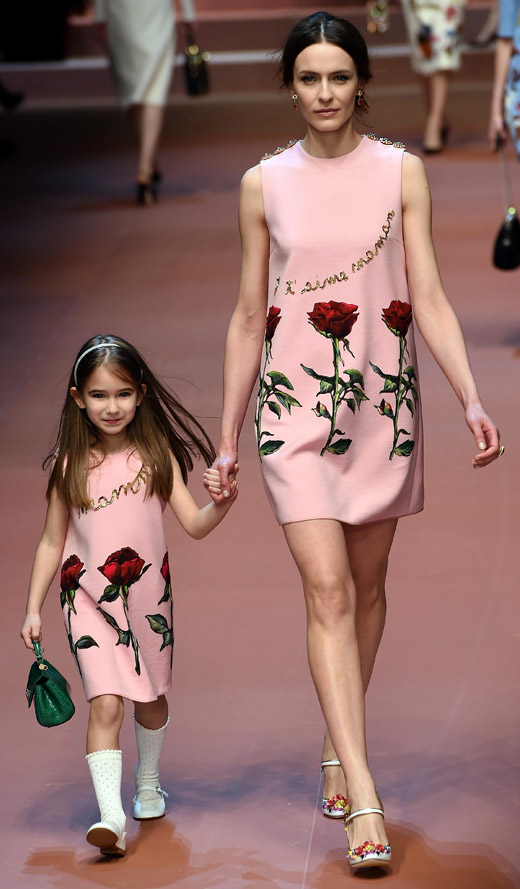 Milano Moda Donna: Dolce&Gabbana Fall-Winter 2015/2016 women's collection