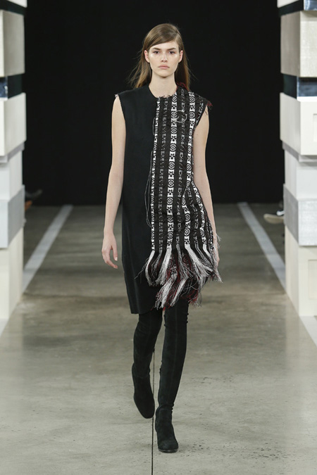 Edun presented Fall/Winter 2015-2016 collection at New York Fashion Week