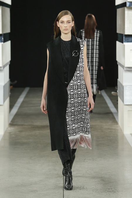 Edun presented Fall/Winter 2015-2016 collection at New York Fashion Week