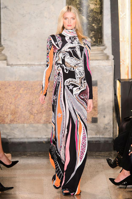 The Zodiac collection by Emilio Pucci Fall/Winter 2015-2016