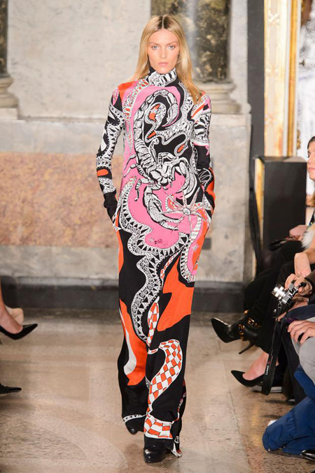 The Zodiac collection by Emilio Pucci Fall/Winter 2015-2016