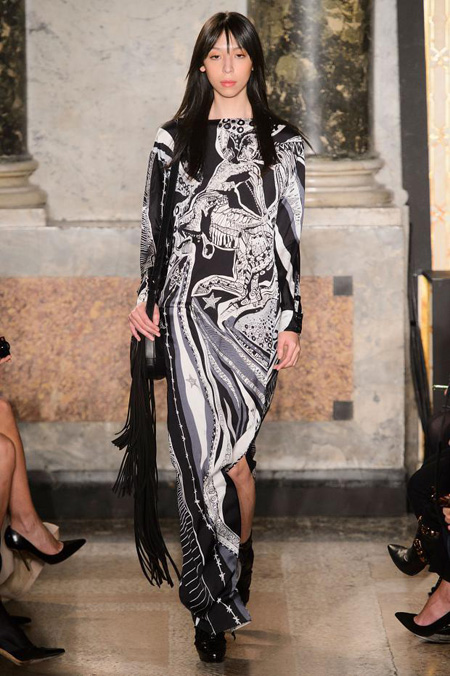 The Zodiac collection by Emilio Pucci Fall/Winter 2015-2016