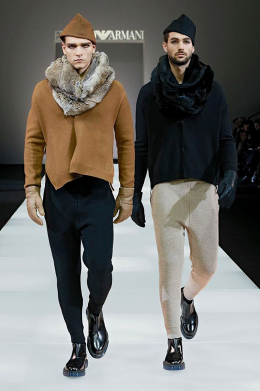 Emporio Armani Fall-Winter 2015/2016 menswear collection