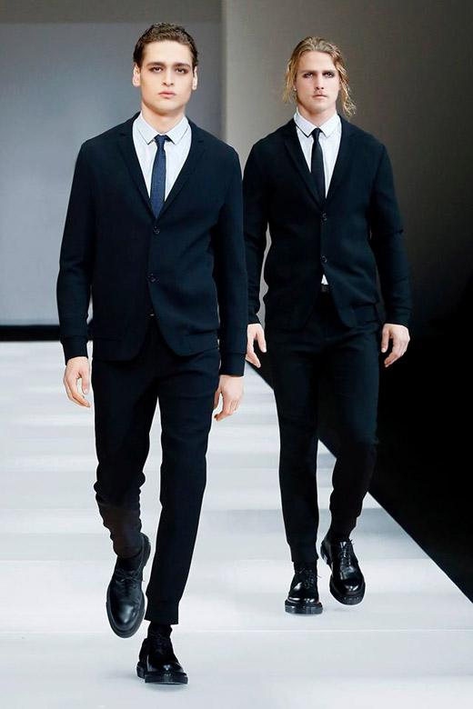 Emporio Armani Fall-Winter 2015/2016 menswear collection