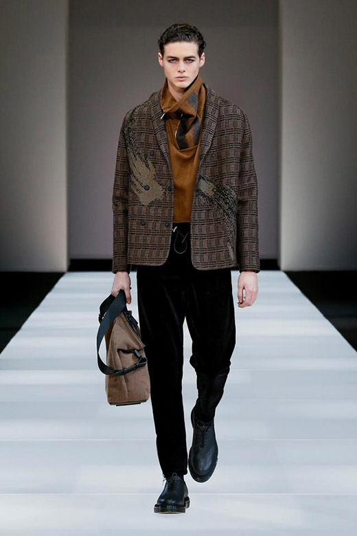 Emporio Armani Fall-Winter 2015/2016 menswear collection