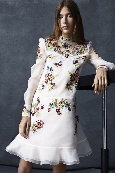 Erdem Pre-Spring 2016 collection - floral  fairytale